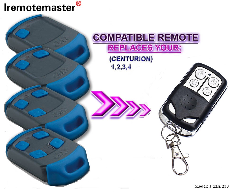 I-Garage Door Opener Remote Control 433MHZ Clone Rolling Code 4 Izinkinobho